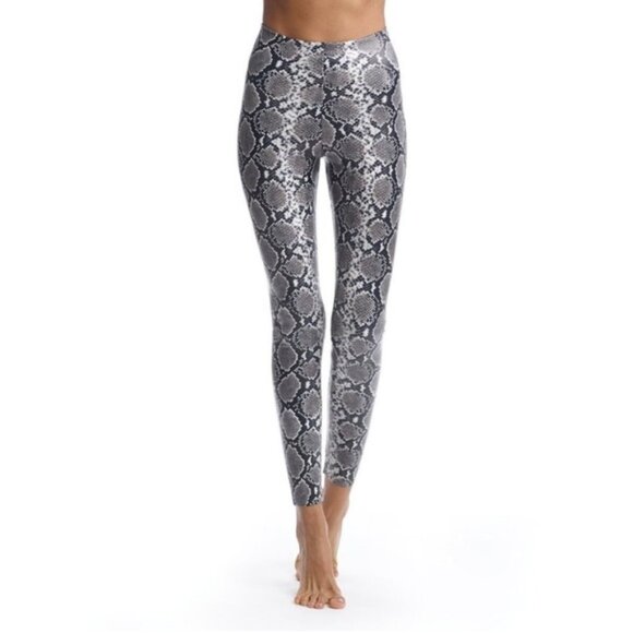 Commando Women’s Snake Skin Python Skinny Leg Ankle Leggings Size Small - Picture 1 of 5